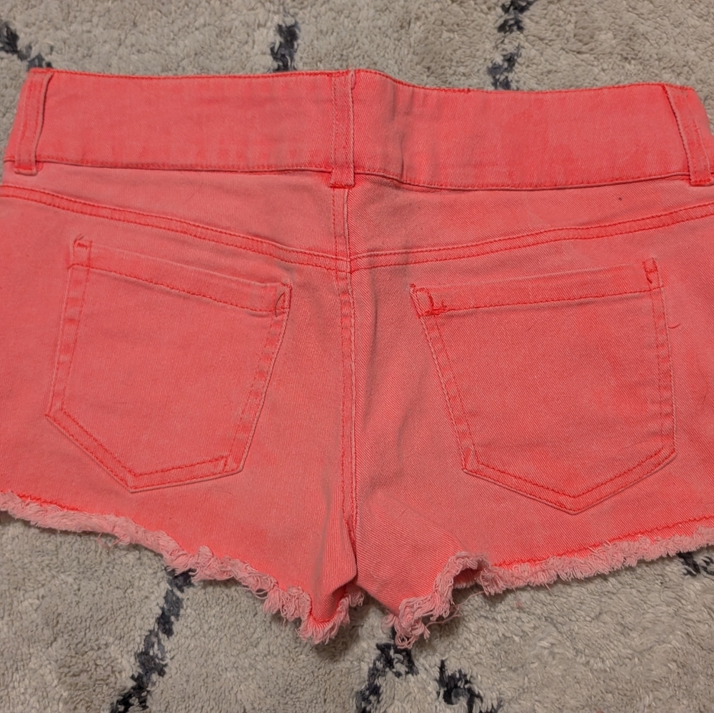 Pink Jean Shorts